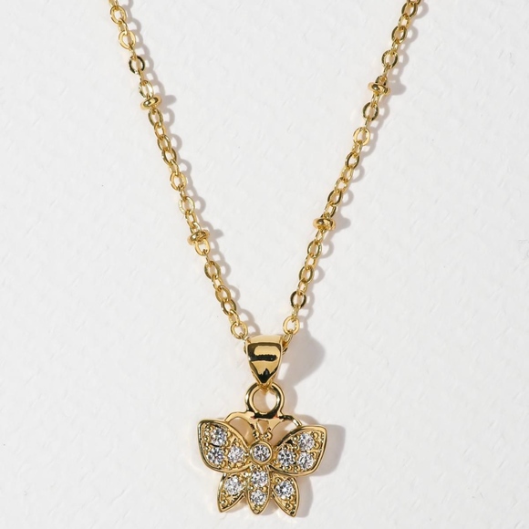 Vanessa Mooney Jewelry - New Vanessa Mooney THE OLIVIA NECKLACE butterfly